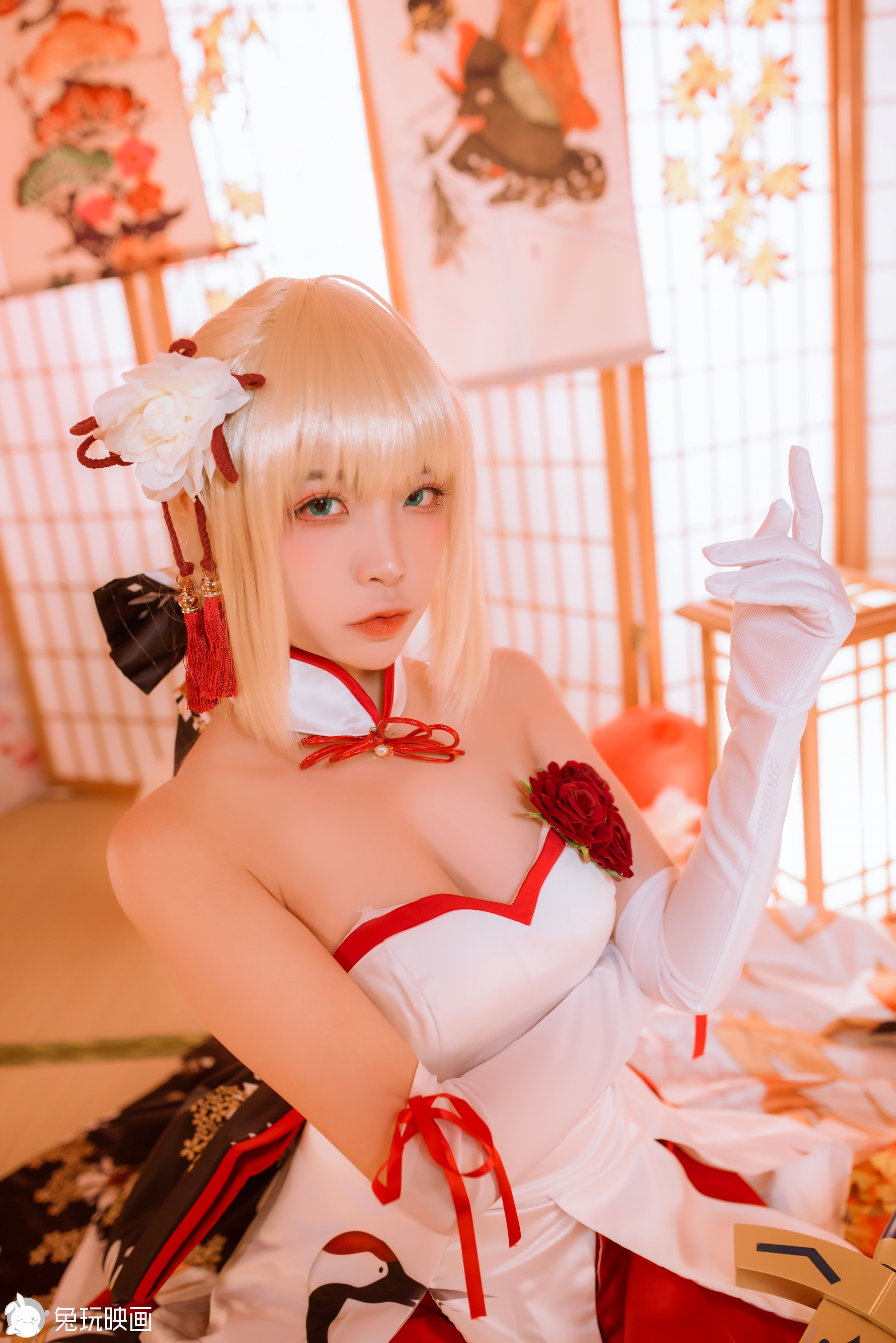 二佐Nisa - NO.134 兔玩映画 saber[19P]-XikXak
